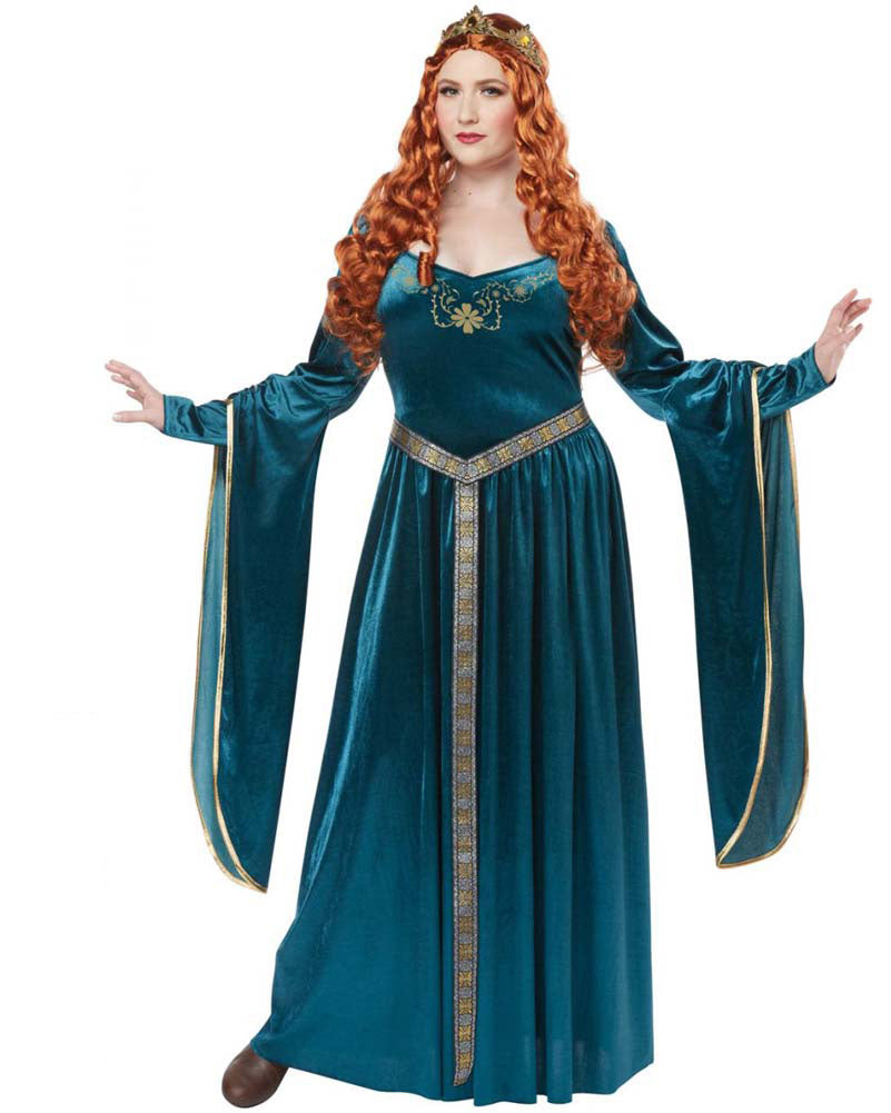 Lady Guinevere Womens Plus Size Costume
